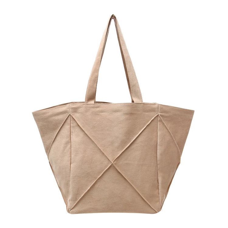 Geometric Canvas Tote Bag