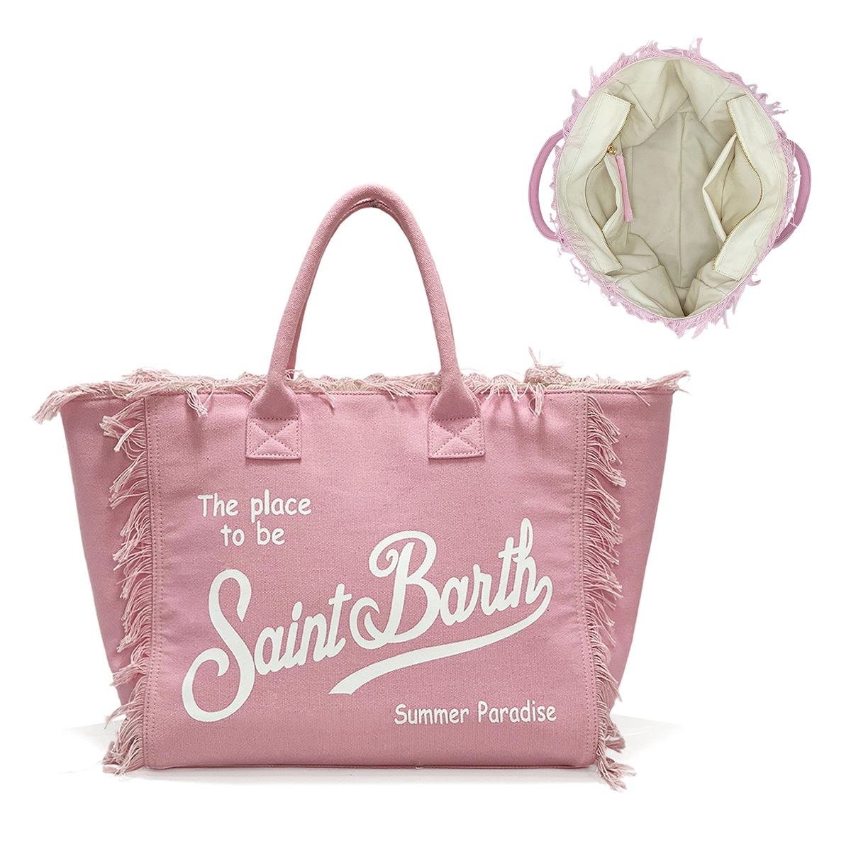 Saint Barth Pink Tote Bag