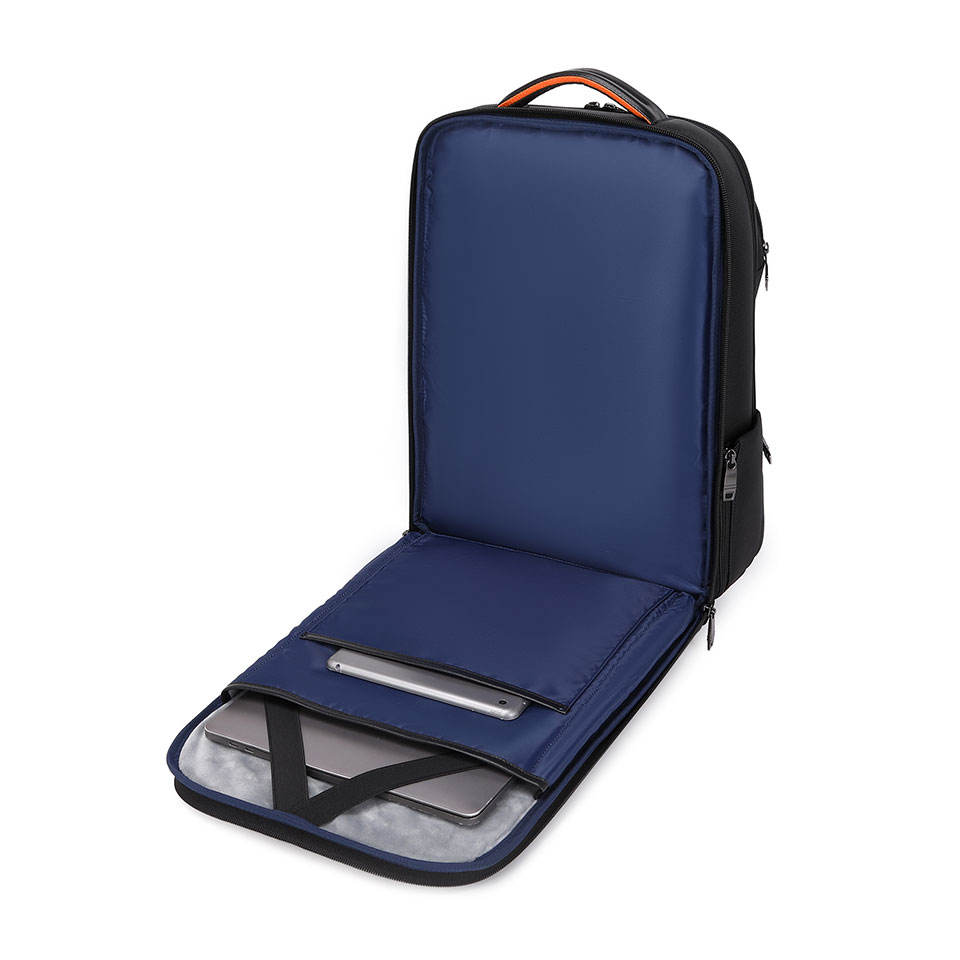 Executive Business Laptop Backpack with Smart USB Charging and Anti Theft Features
