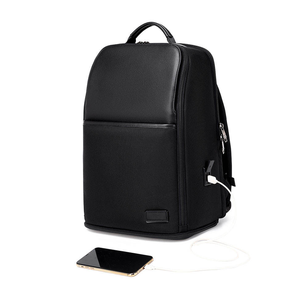 High Capacity Professional Laptop Backpack with Elegant Design for Travel and Work