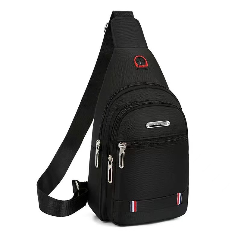 Sporty Sling Bag for Fitness Enthusiasts customized enterprise logo crossbody bag 
