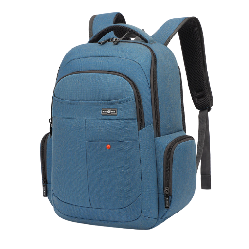 Modern Blue Backpack Clean Design for Everyday Use