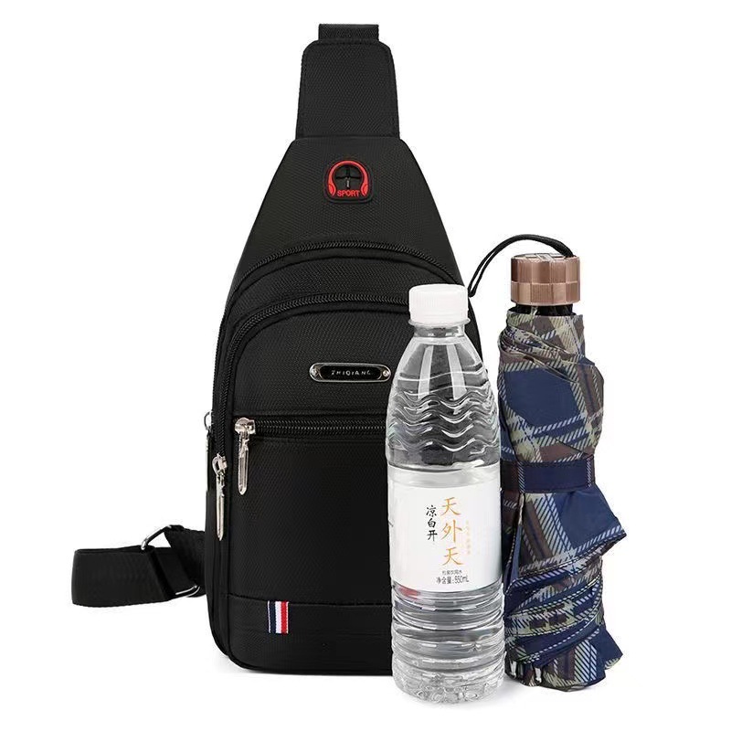 Sporty Sling Bag for Fitness Enthusiasts customized enterprise logo crossbody bag 