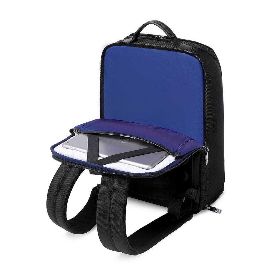 High Capacity Professional Laptop Backpack with Elegant Design for Travel and Work