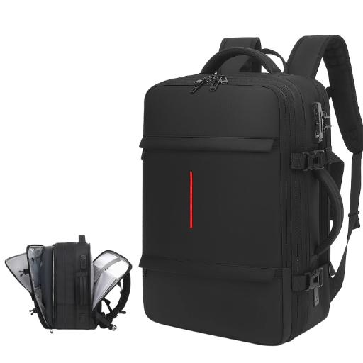 OEM premium bh197 Vacuum Compression Travel Backpack with Space-Saving Design