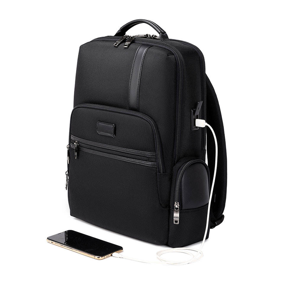 Premium Ergonomic Business Laptop Backpack with Anti Theft Lock and USB Port