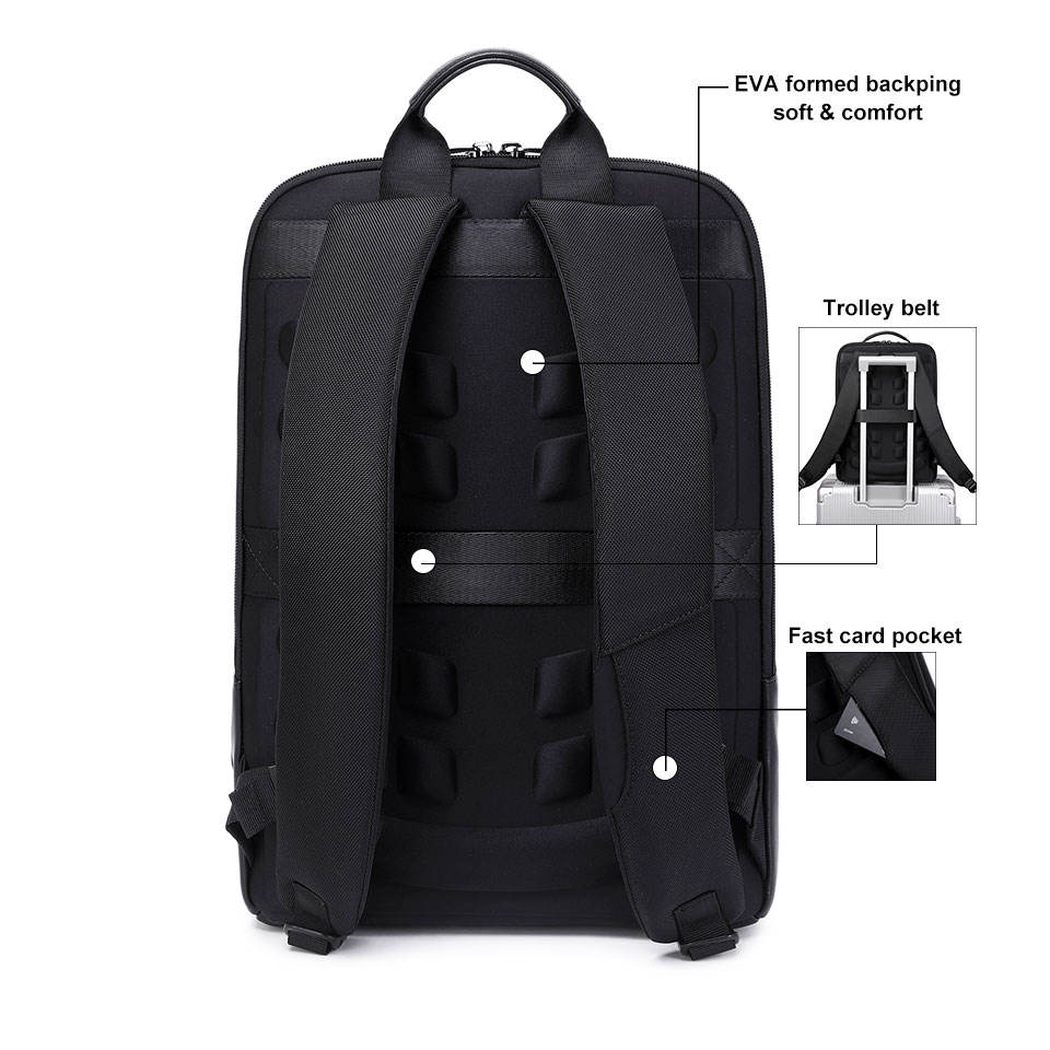 Lightweight Business Backpack for Professionals with Slim Laptop Sleeve