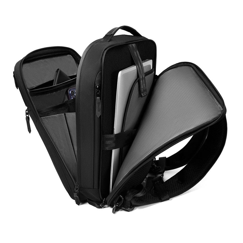 Business Laptop Backpack small batch custom logo for startup