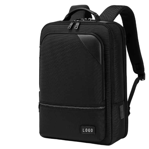 Waterproof Business Laptop Backpack with USB Charging, Durable Work Bag Fits 15.6 Inch Notebook
