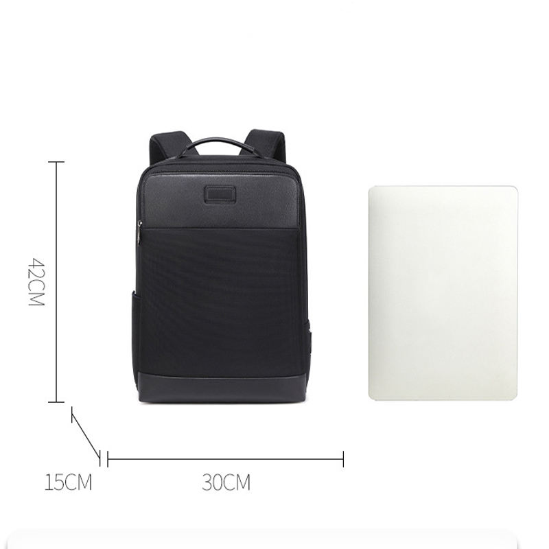 Modern Business Computer Waterproof Laptop Backpack with USB Charging with Large Storage for Travel 