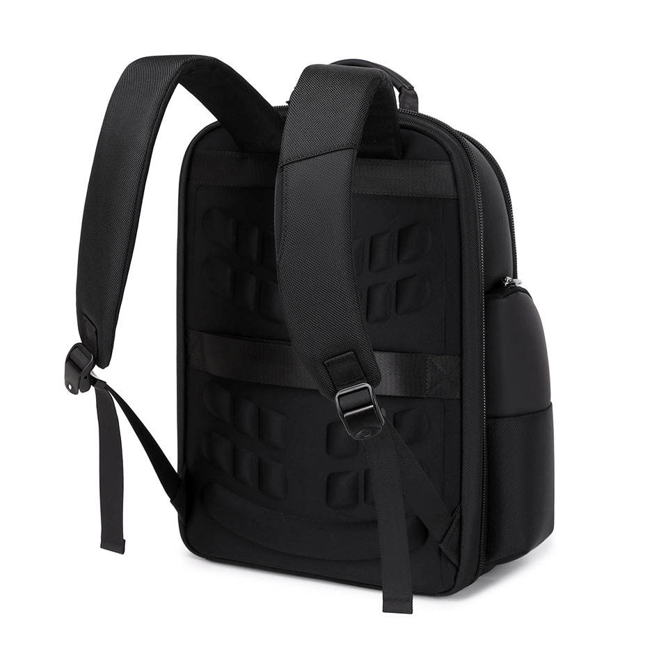 Premium Leather Business Backpack for Laptop Travel and Office Work