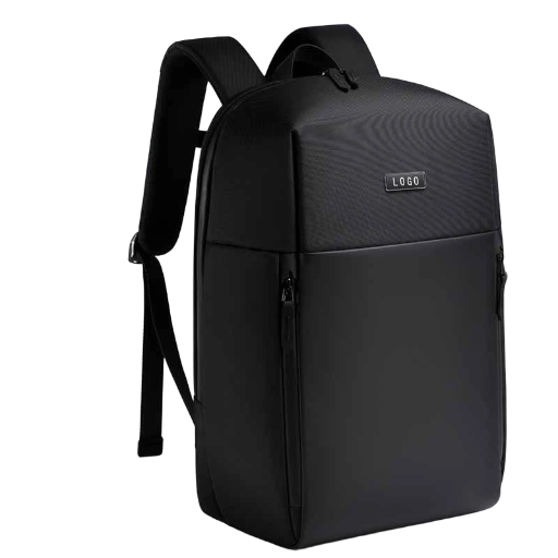 Business Laptop Backpack with Waterproof Fabric and Breathable Back Panel