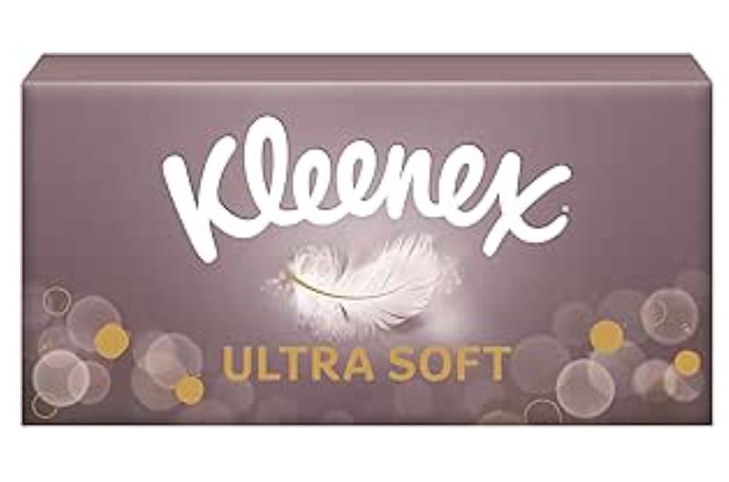 Kleenex Ultrasoft P64 Box Tissues, White (3218112)