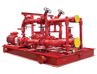 Pre-Packaged System with Horizontal Fire Pump