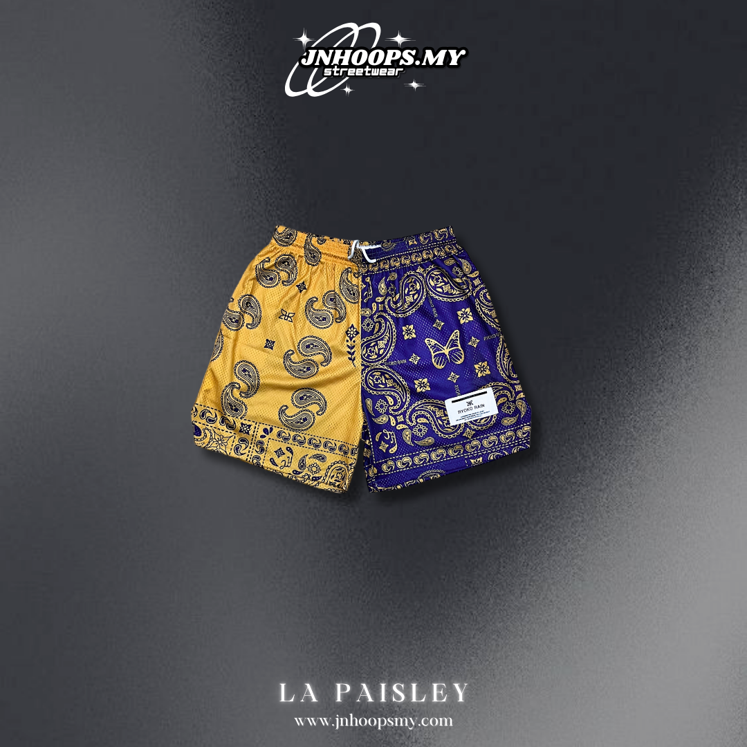 LA Paisley Shorts