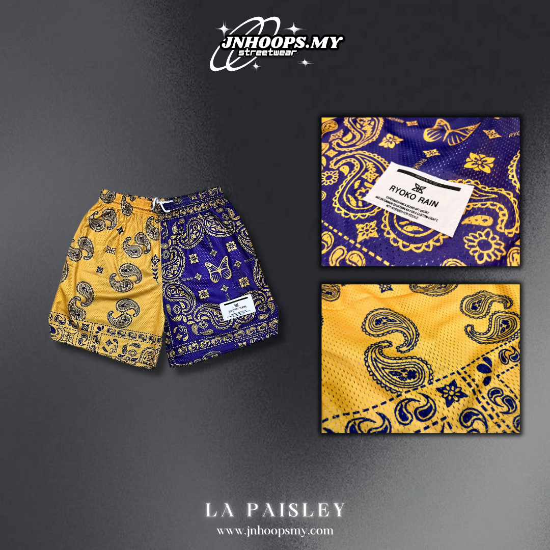 LA Paisley Shorts