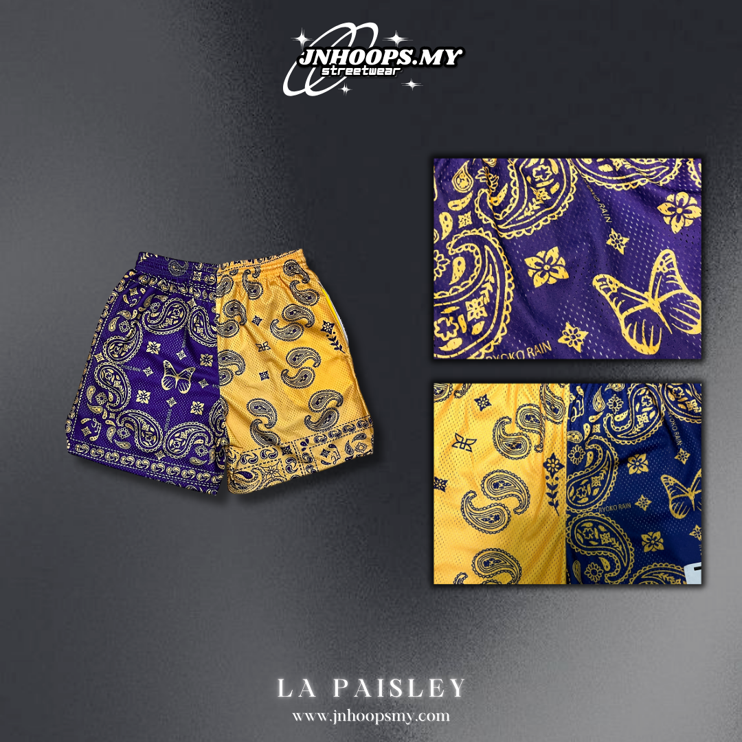LA Paisley Shorts