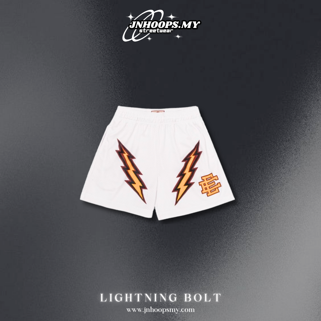 Lightning Bolt "White" Shorts