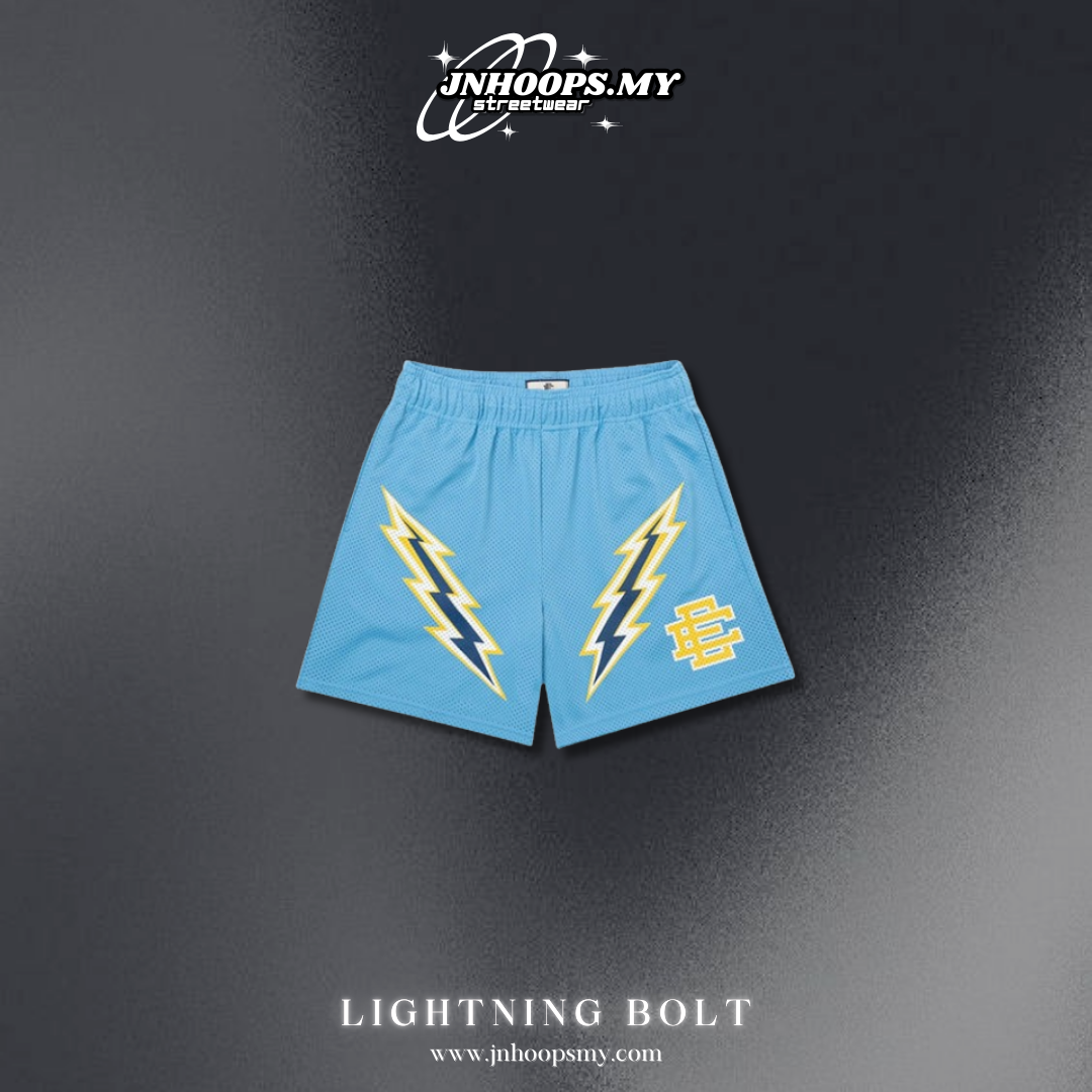Lightning Bolt "Light Blue" Shorts