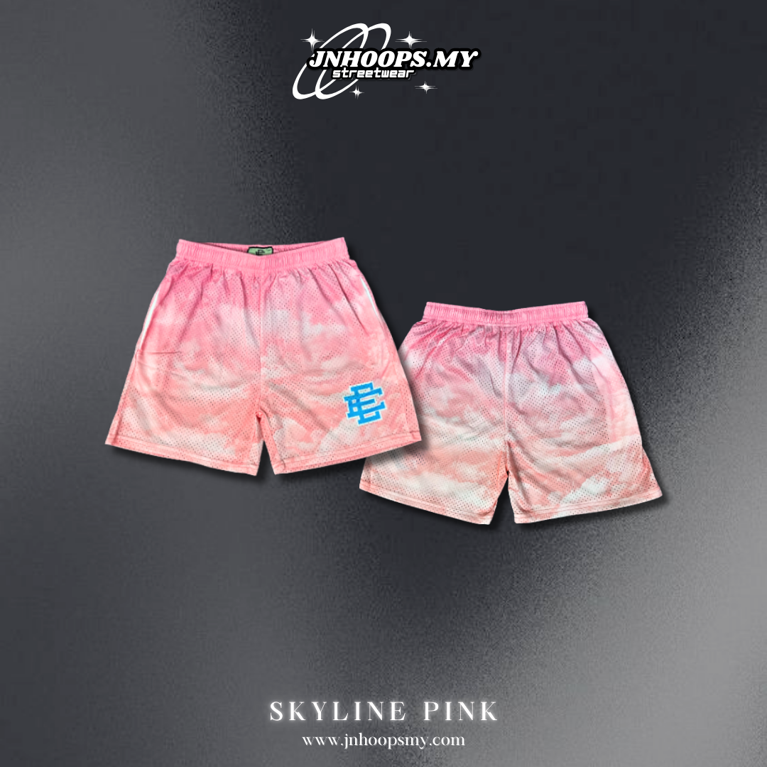 Skyline Pink Shorts | JNHOOPS.MY
