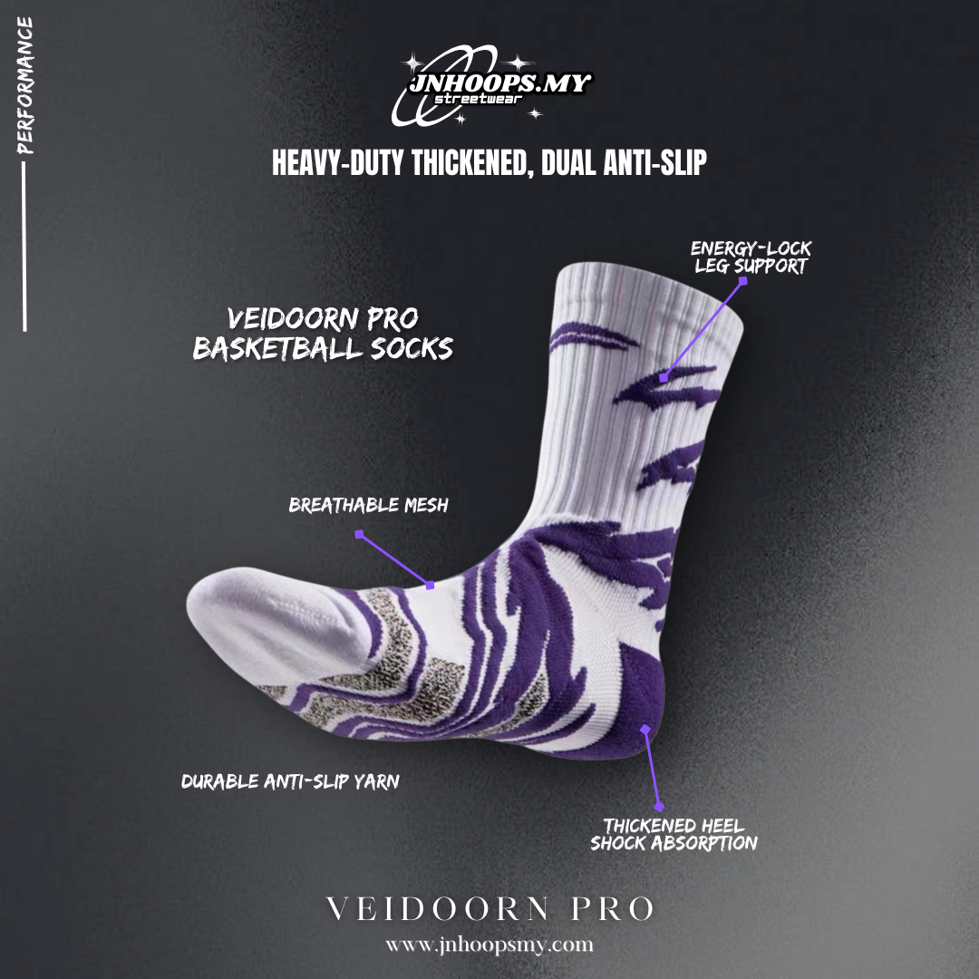 Veidoorn Pro Basketball Socks