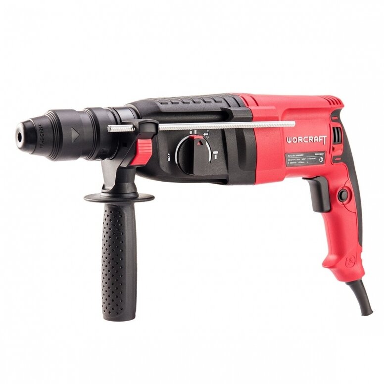 PERFORATORIUS 900W SDS+ SU PRIEDAIS (PLASTIKINĖ DĖŽĖ)