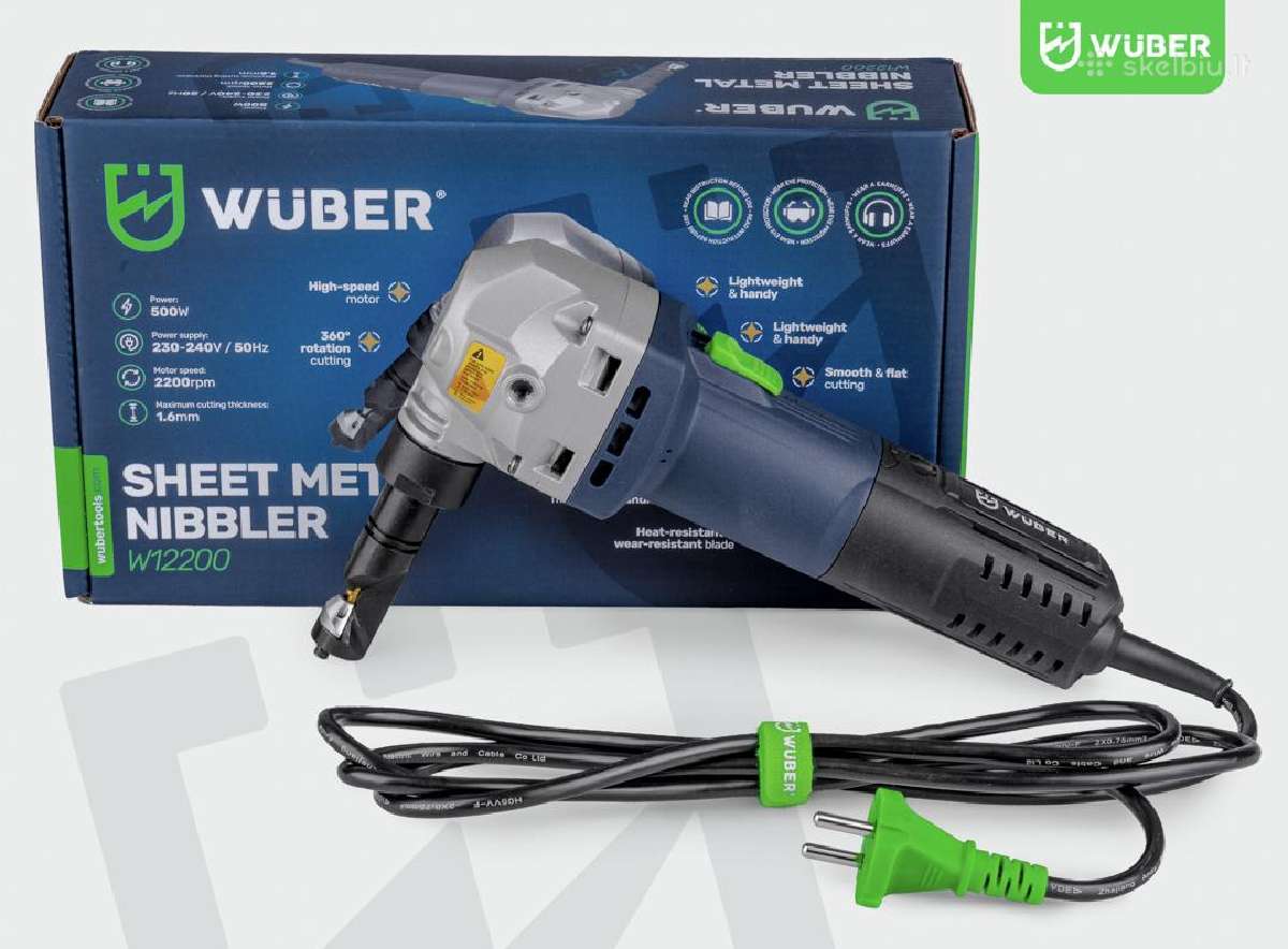 Elektrinės Žirklės Skardai Wuber