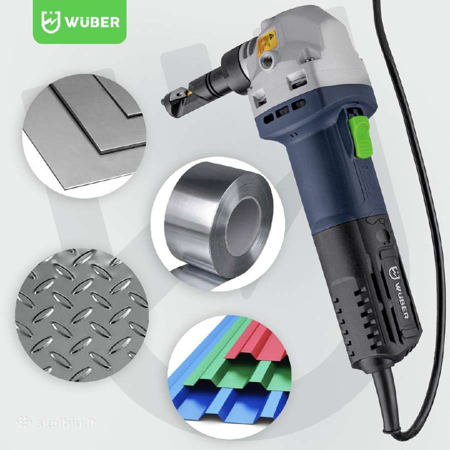 Elektrinės Žirklės Skardai Wuber