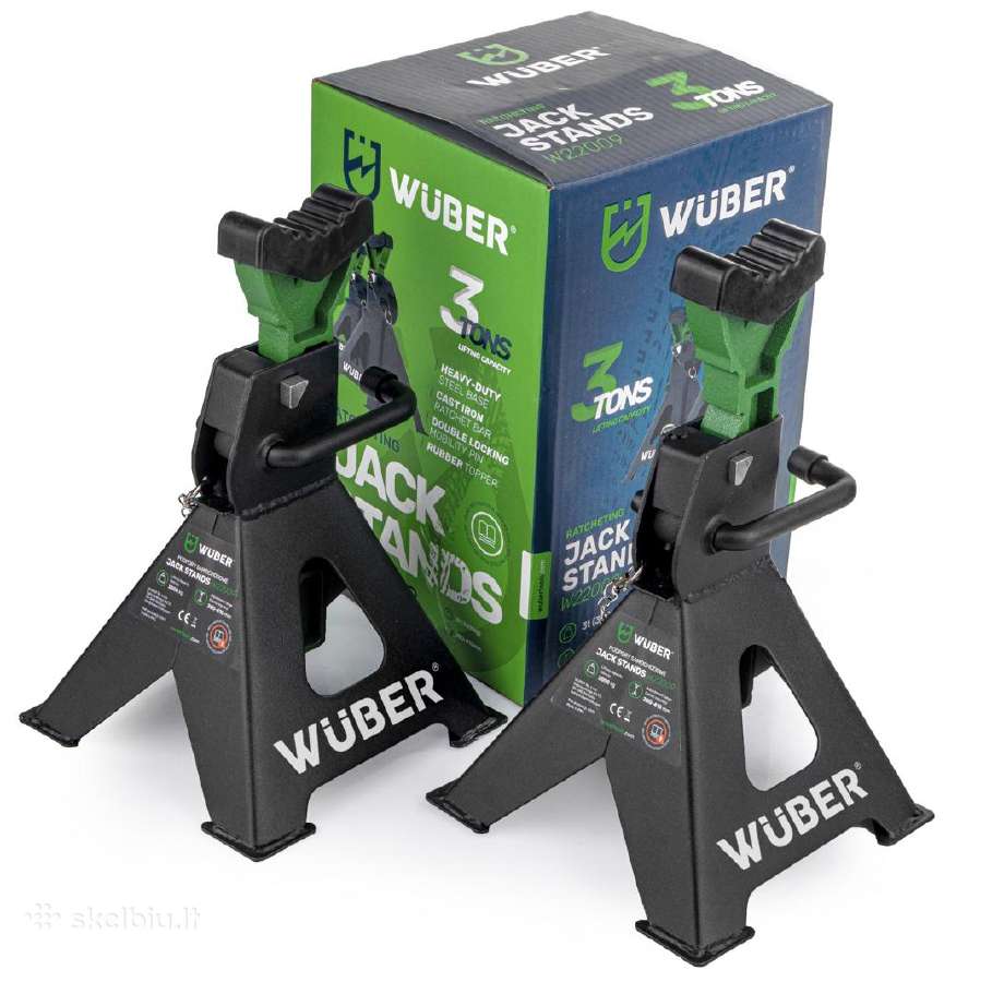 3t Wuber automobilio atraminiai stovai