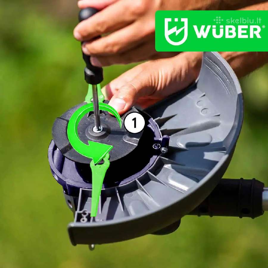 Wuber akumuliatorinis trimeris