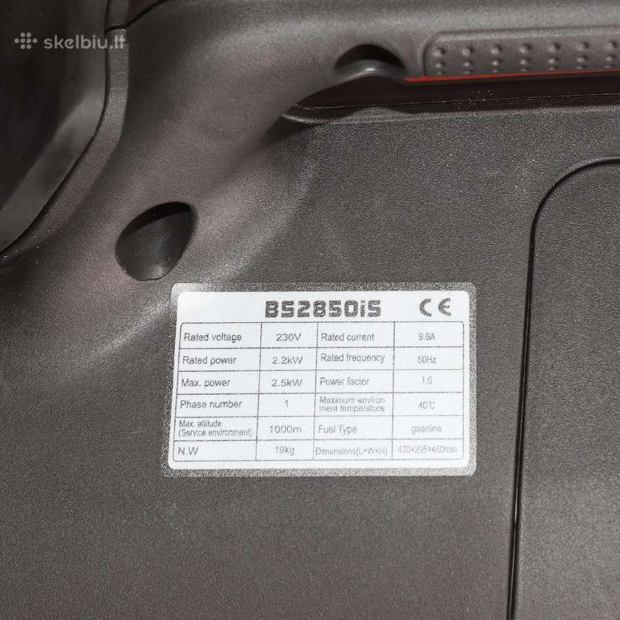 Inverterinis generatorius Astor 2850iS