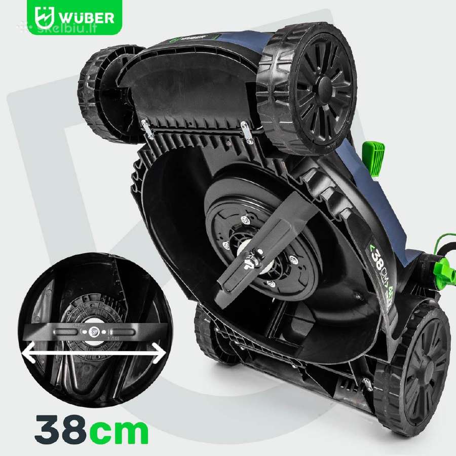 40 V „wuber“ bešepetėlinė akumuliatorinė vejapjovė
