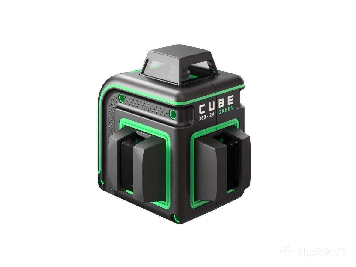 ​ADA CUBE 360 2V GREEN Lazerinis nivelyras Professional Edition
