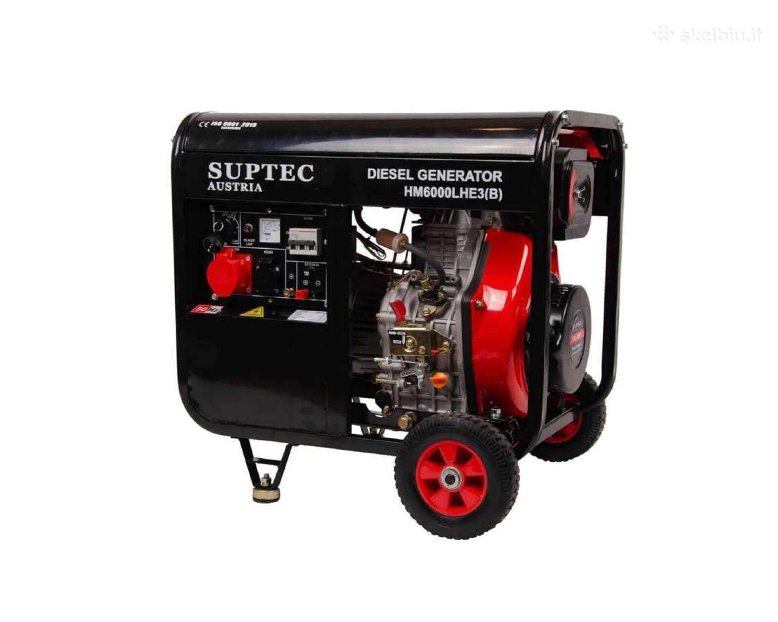Dyzelinis generatorius Suptec 6,5kw
