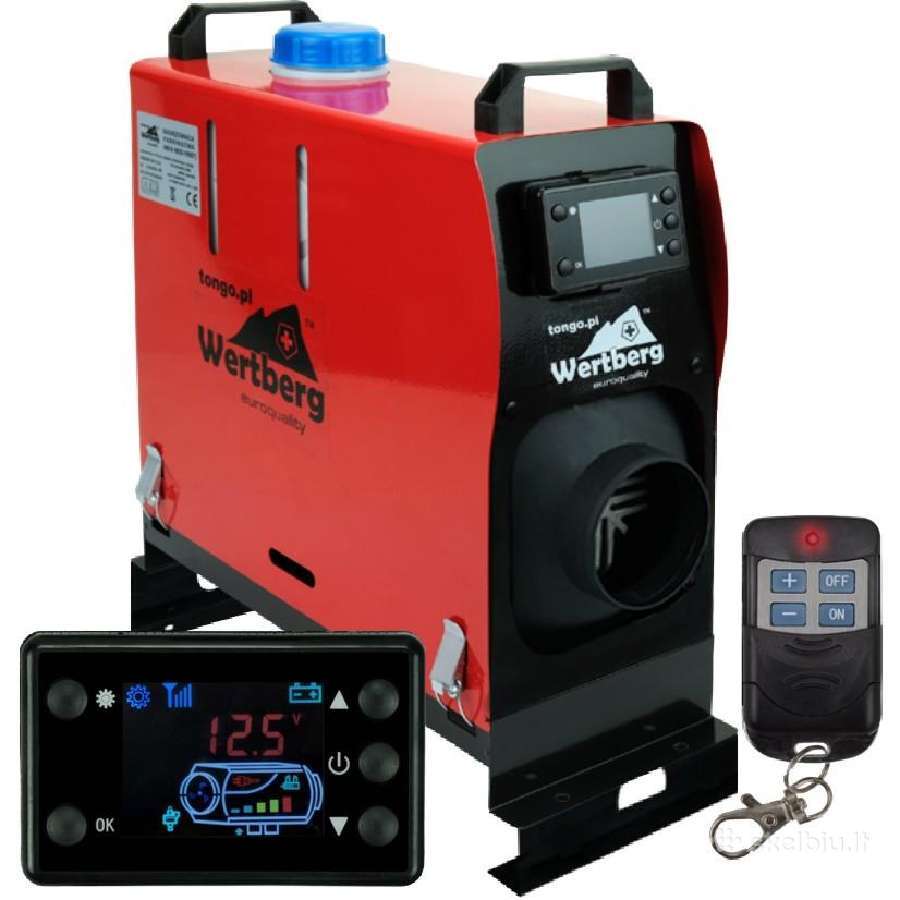 Dyzelinis Šildytuvas Automobilinis 8kw, Wertberg,