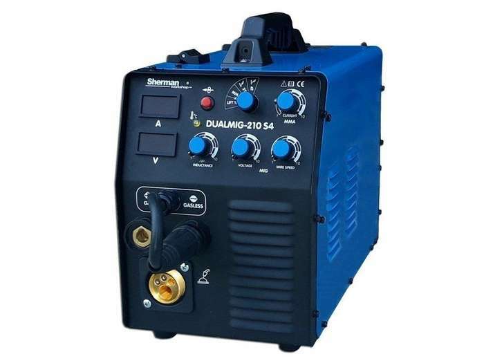Suvirinimo pusautomatis, Sherman Dualmig 210 S4