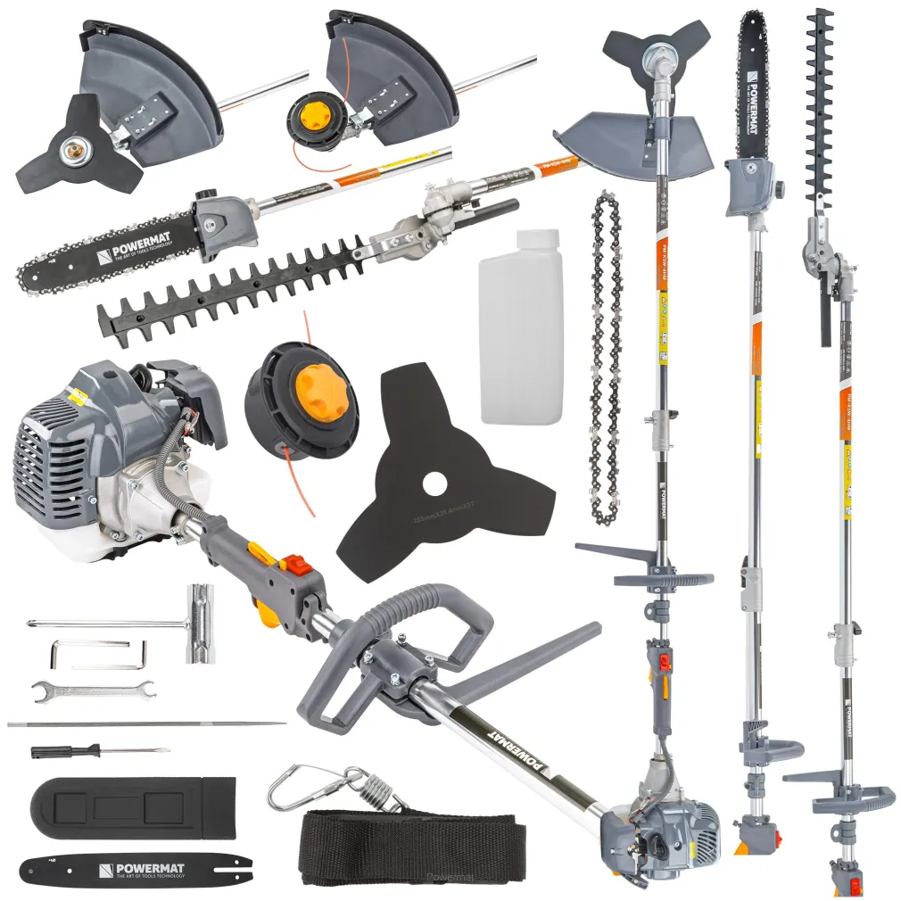 DAUGIAFUNKCINĖ BENZININĖ  Krūmapjovė 4in1