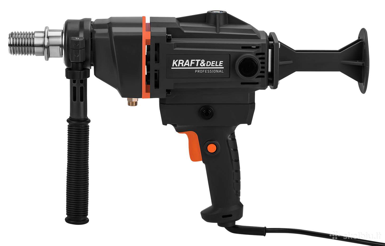 Betono gręžimo įrenginys iki 202mm, 2300W Kraftdele