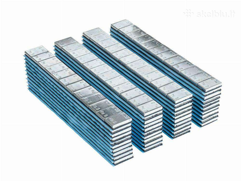 Balansavimo svareliai klijuojami Svoris 60g (5g x 12vnt) 100VNT