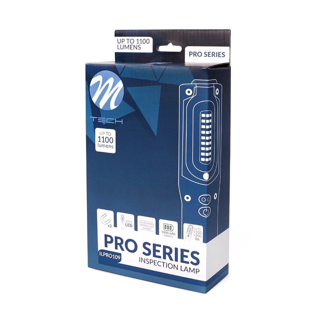 M-TECH PRO 27 + 1 SMD apžiūros lempa