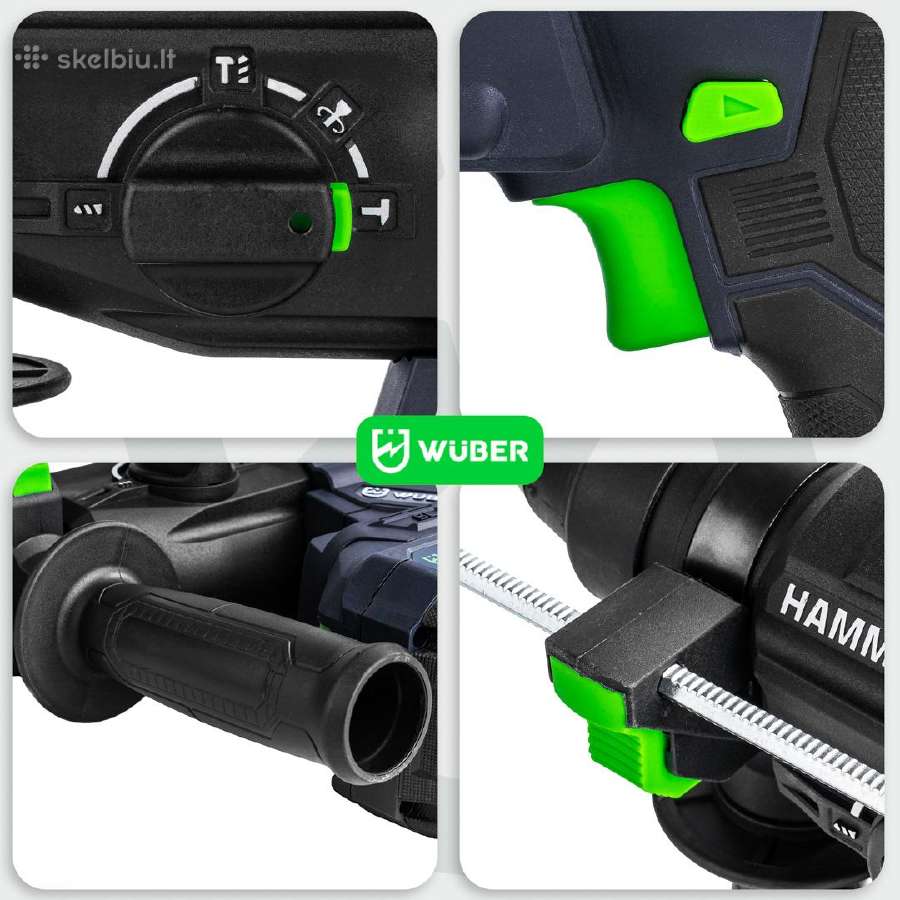 Wuber akumuliatorinis smūginis gręžtuvas