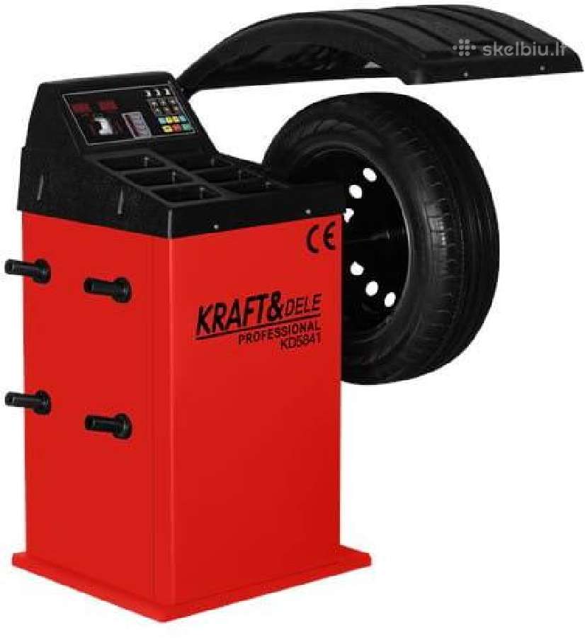 Pusiau automatinės ratų balansavimo staklės KRAFT&DELE