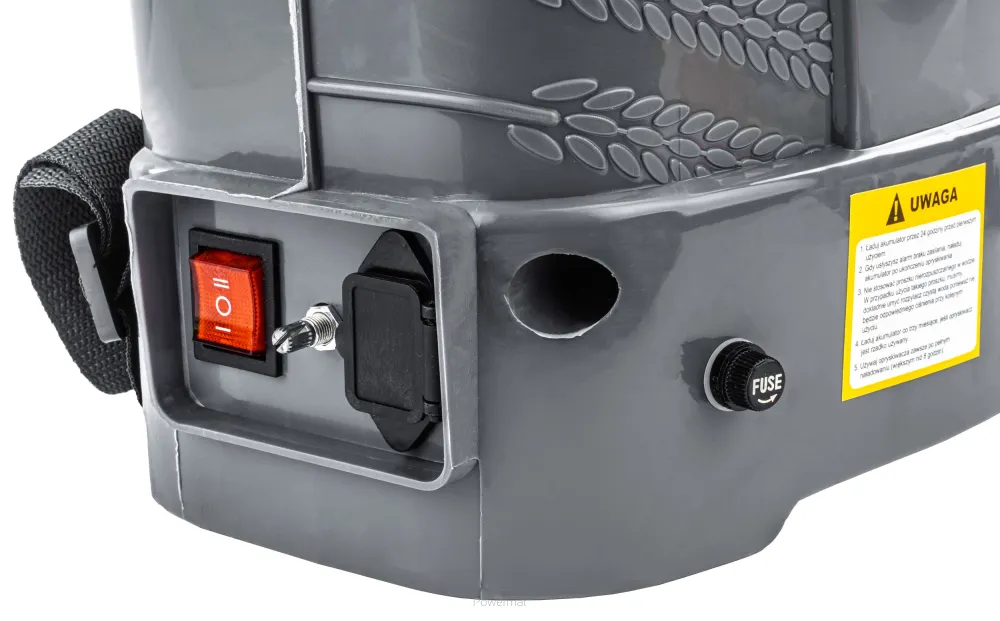 AKUMULIATORINIS KUPRINĖS SLĖGINIS PURKŠTUVAS LI-ION 16L 9 PURKŠTUKAI 12AH PM-OA-16T