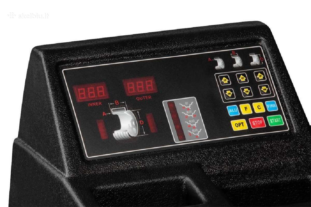 Pusiau automatinės ratų balansavimo staklės KRAFT&DELE