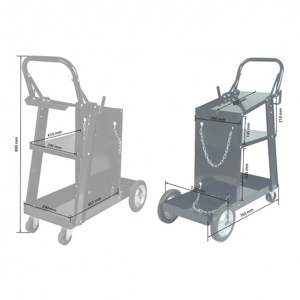 TR-130 suvirinimo vežimėlis