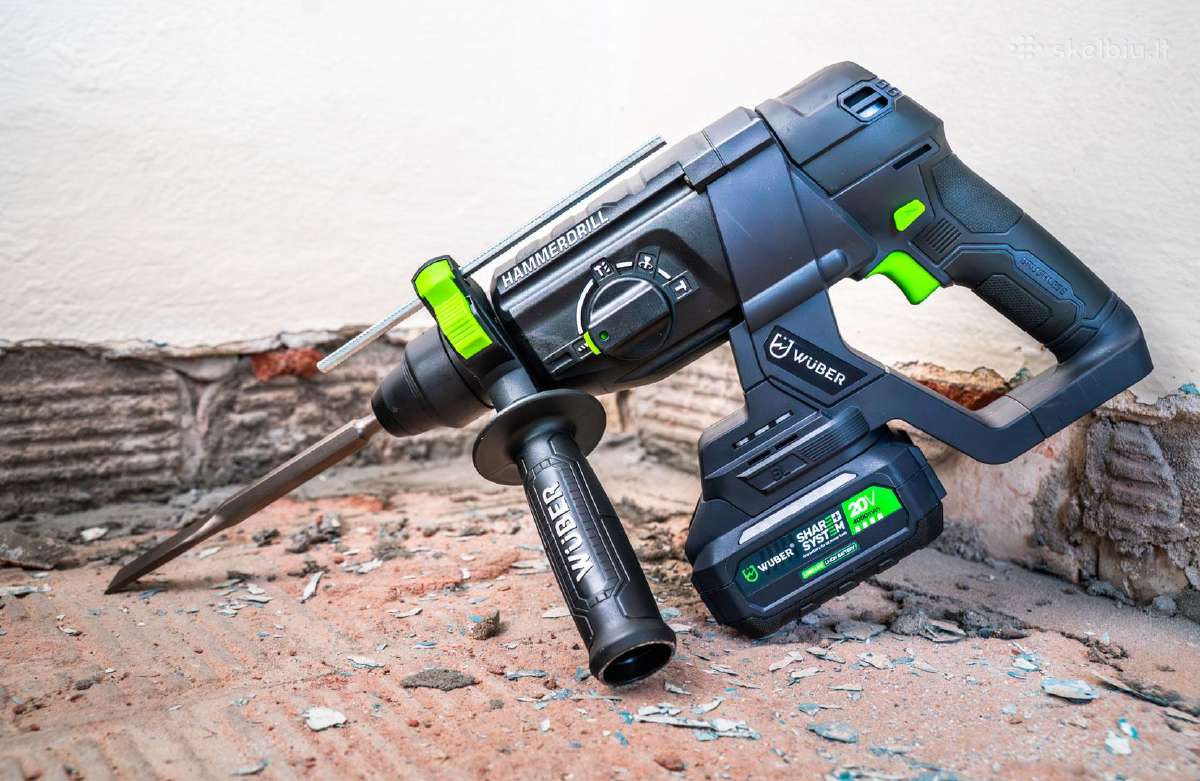 Wuber akumuliatorinis smūginis gręžtuvas