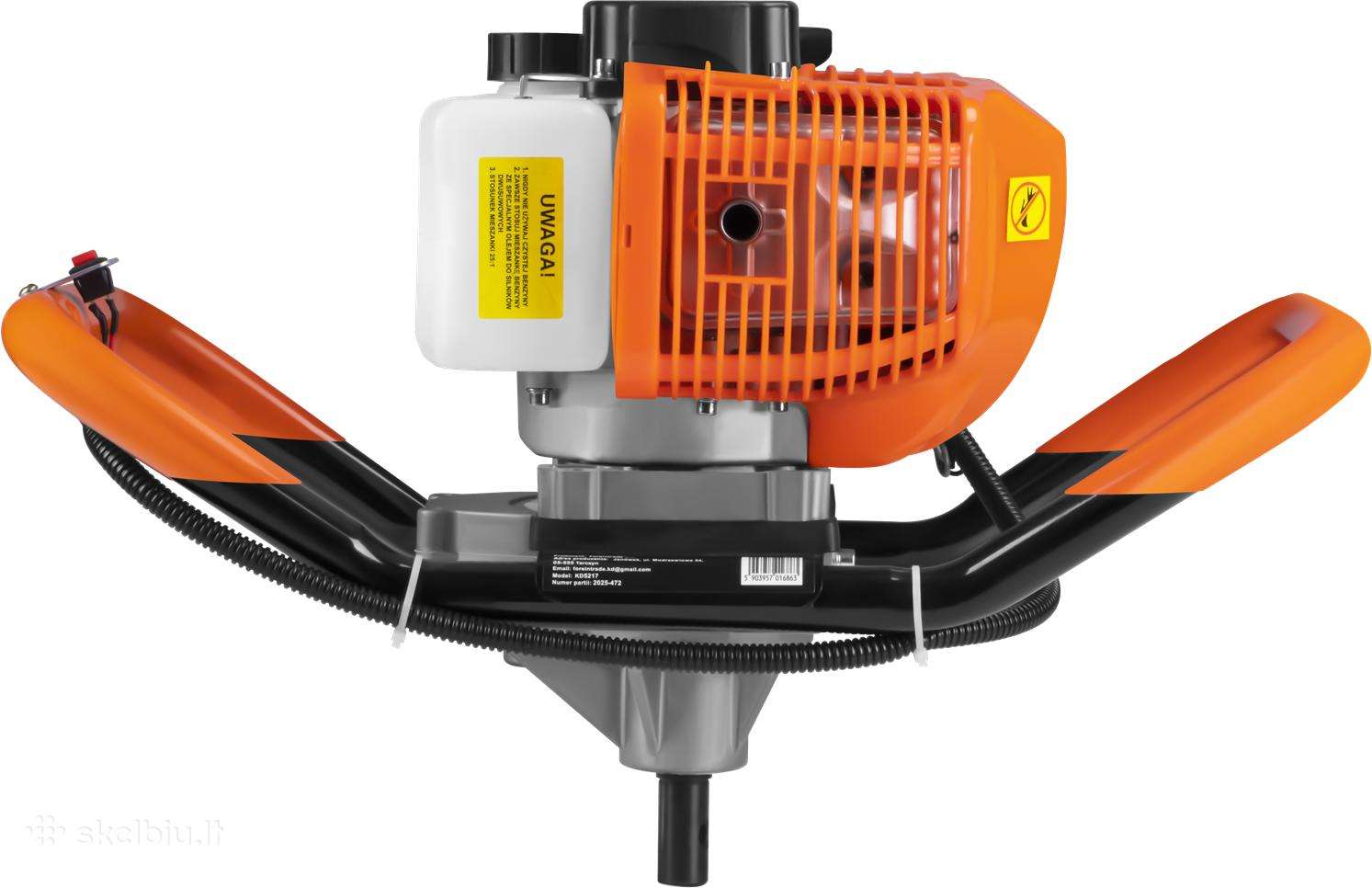 Benzininis žemės grąžtas 4,9kw