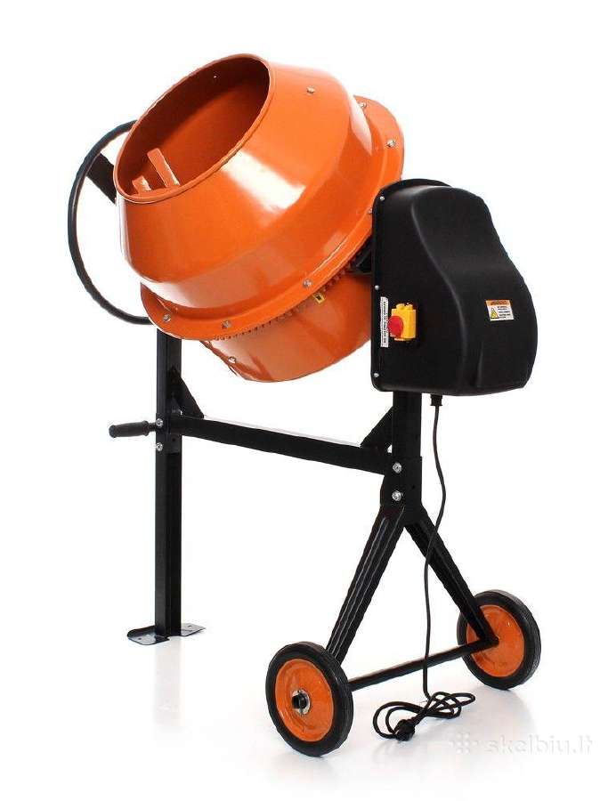 Betono maišyklė 140l 850w 230v