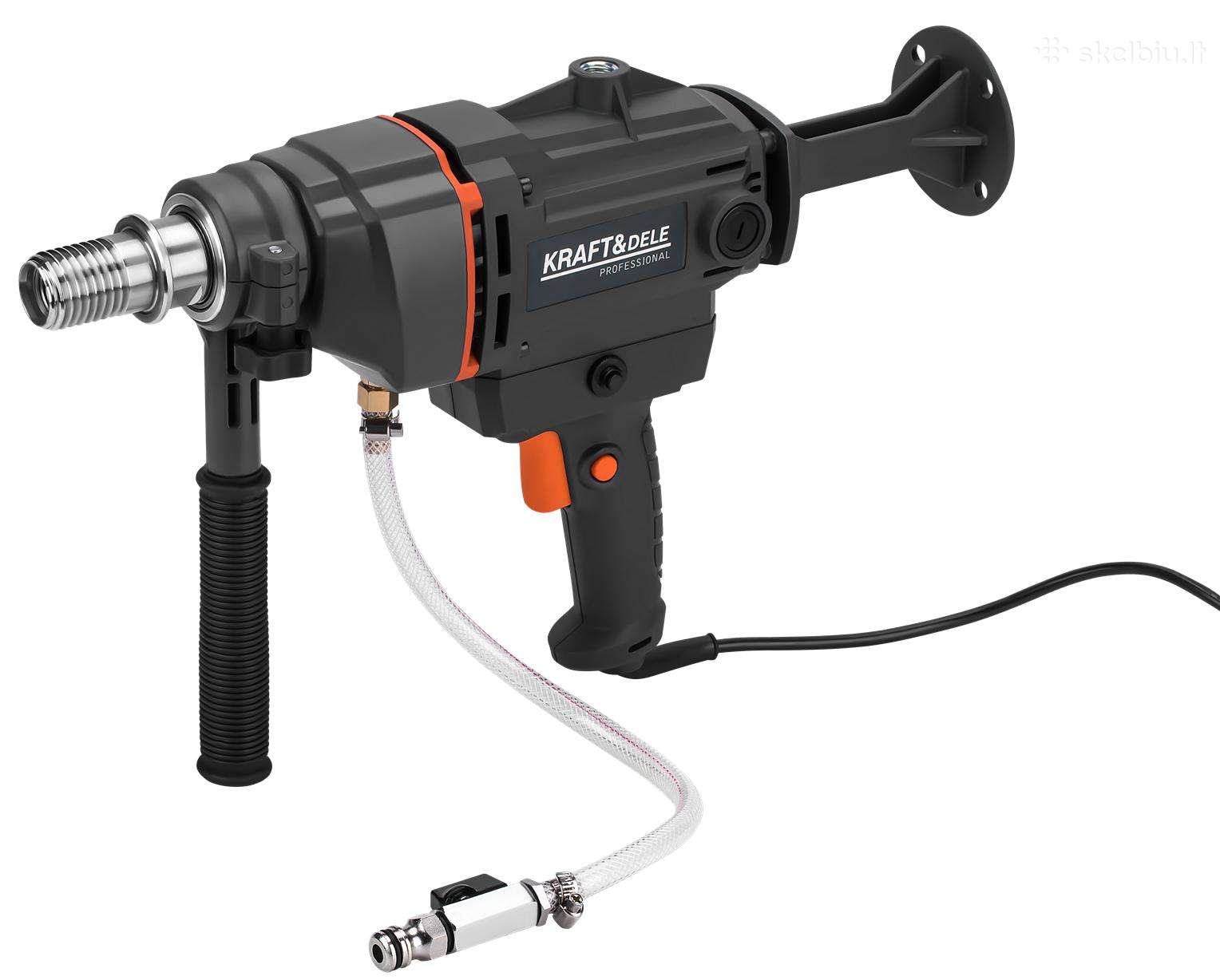 Betono gręžimo įrenginys iki 202mm, 2300W Kraftdele