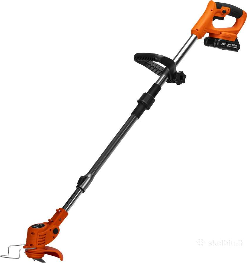 Akumuliatorinis trimeris 21 V, 2 Ah